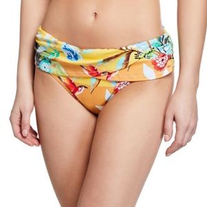 JOHNNY WAS Maya Banded bold print Swim Bottom
